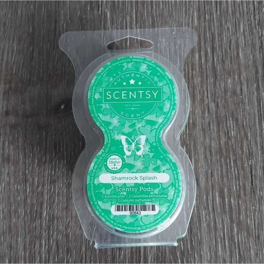 Shamrock Splash Scentsy Pod Twin Pack - New